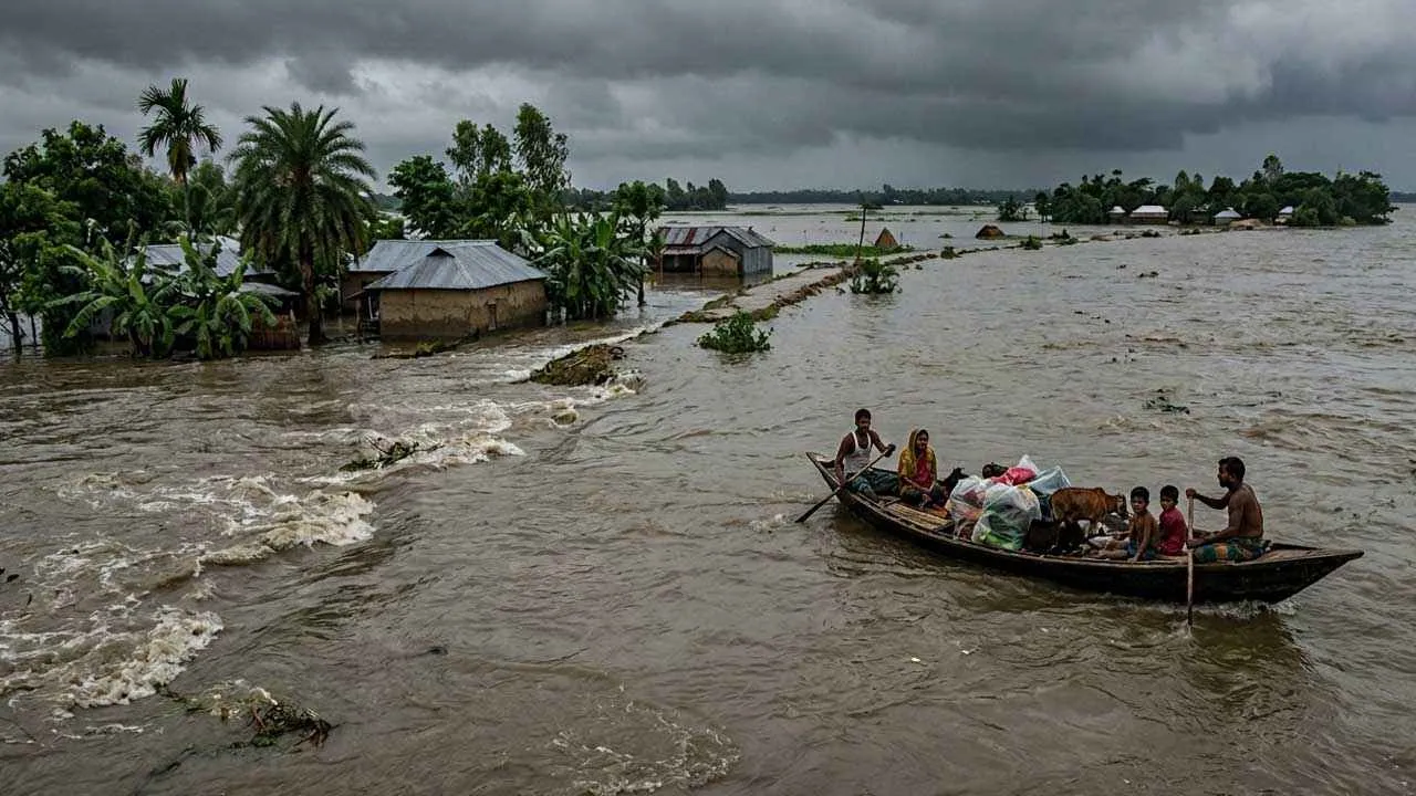দেশের ৫ জেলায় বন্যার শঙ্কা