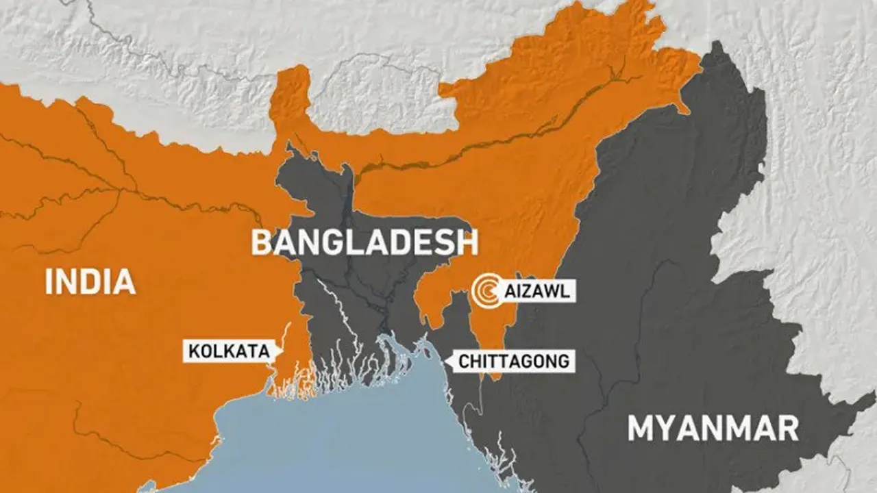 মিয়ানমার সীমান্তে বেড়া নির্মাণের ঘোষণা ভারতের