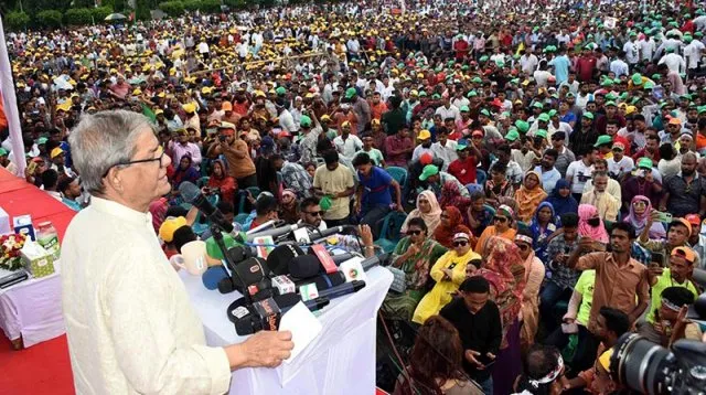 এক দফা না মানলে ফয়সালা রাজপথে : ফখরুল