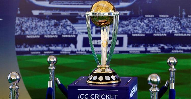 সোমবার ঢাকায় আসছে বিশ্বকাপ ট্রফি