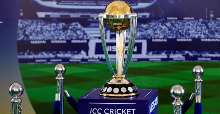 সোমবার ঢাকায় আসছে বিশ্বকাপ ট্রফি