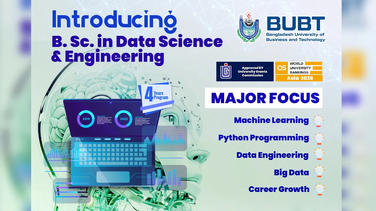 বিইউবিটিতে ‘ডাটা সায়েন্স’ ও ‘এমএসসি ইন সিএসই’ অনুমোদন
