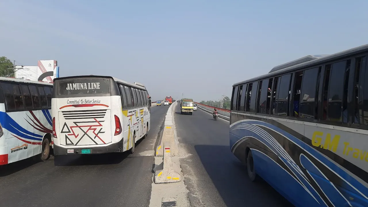 উত্তরের মহাসড়কে বাড়ছে চাপ