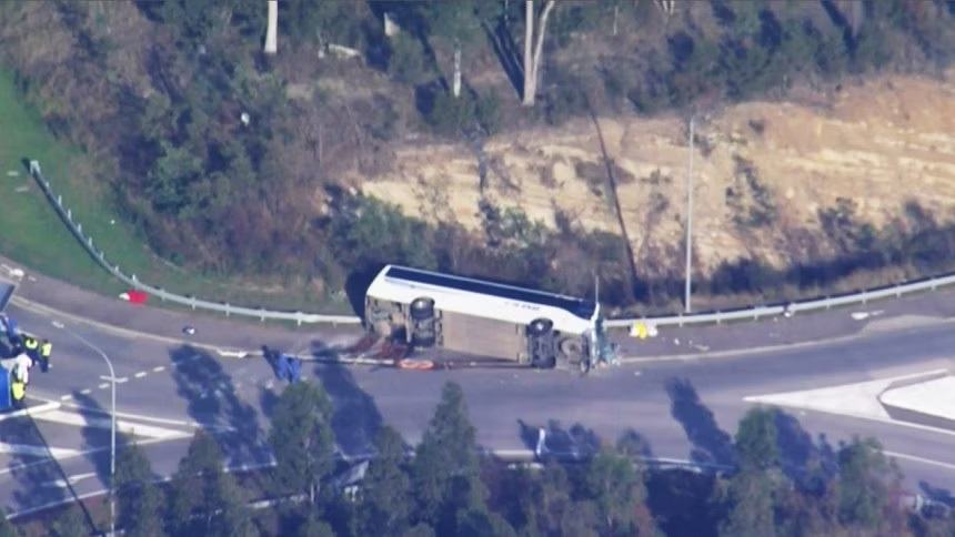 10 killed in Australia wedding bus crash