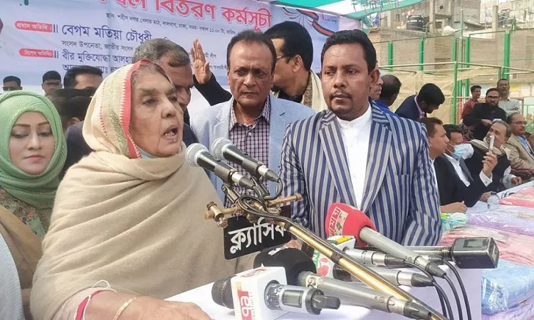 আ’লীগের সবাই হালাল রুজিতে, পরিশ্রম করে চলে: মতিয়া চৌধুরী
