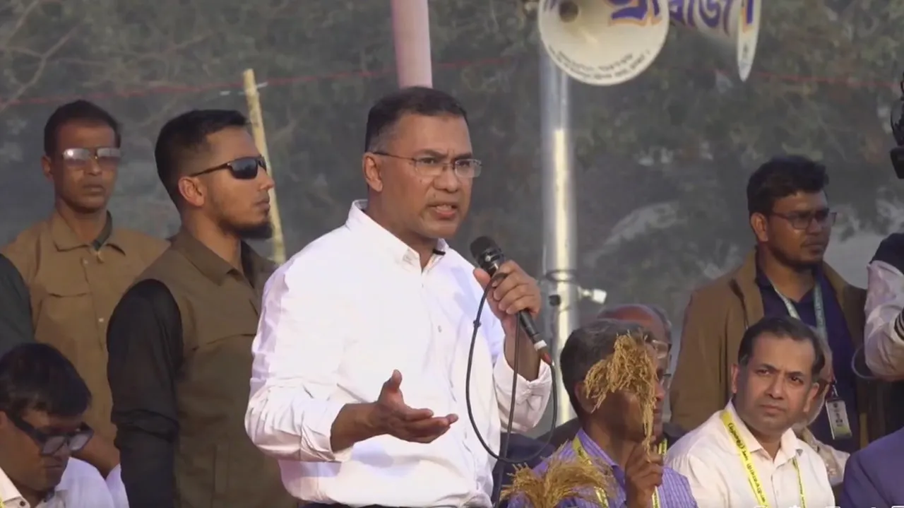If BNP is so bad, why didn't it resign from the ministry, says Tarique Rahman to Jamaat