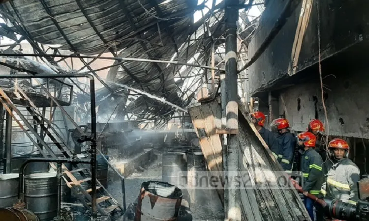 Kills 49, Injures 300: Bangladesh port depot fire