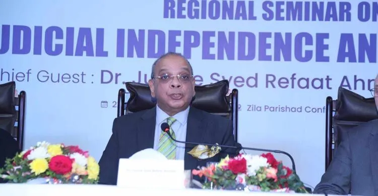 সংস্কারের ক্ষেত্রে বিচার বিভাগ অগ্রণী ভূমিকা পালন করছে : প্রধান বিচারপতি