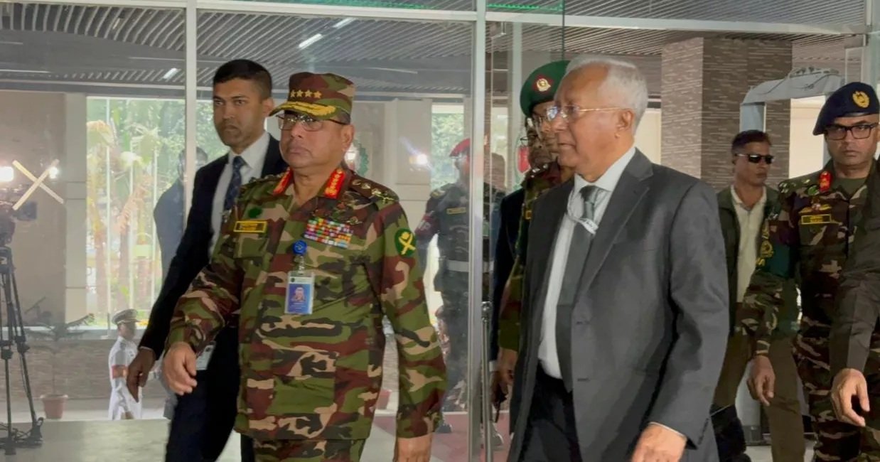 chiefs of three services