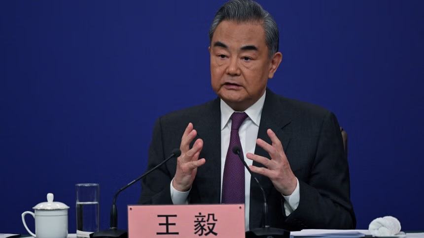 China foreign minister calls war in Gaza a 'disgrace for civilisation'