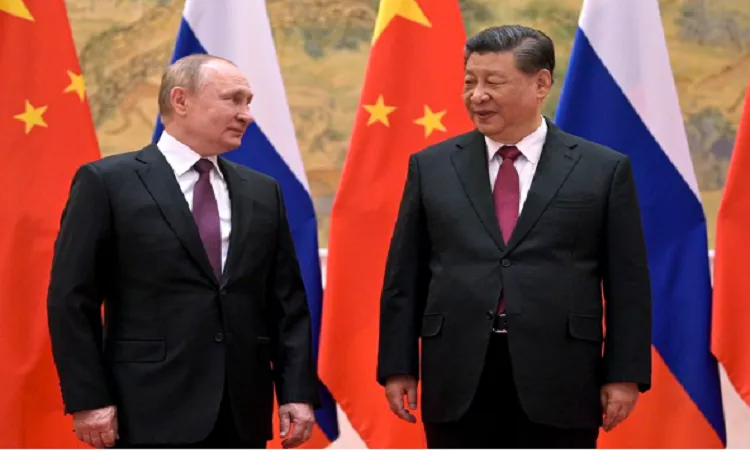 China vows support for Russia, drawing US anger