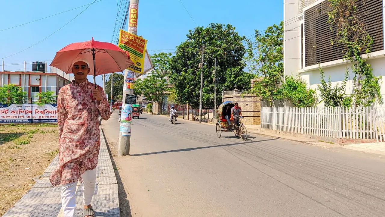 ৪১ ডিগ্রি ছাড়াল চুয়াডাঙ্গার তাপমাত্রা