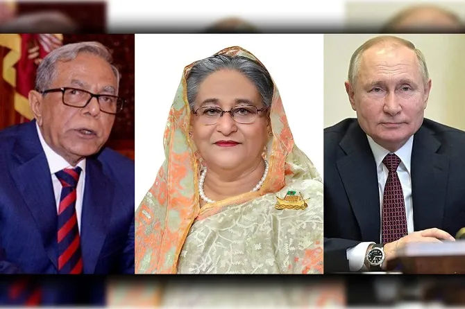 ‘রাষ্ট্রপতি-প্রধানমন্ত্রীকে পুতিনের শুভেচ্ছা’