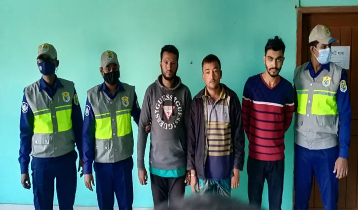 কক্সবাজারে পর্যটক ধর্ষণ: ৩ জন রিমান্ডে