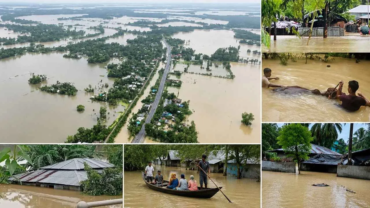 কক্সবাজারে কাটেনি বন্যার দুর্ভোগ, এখনো পানির নিচে ১৫০ গ্রাম