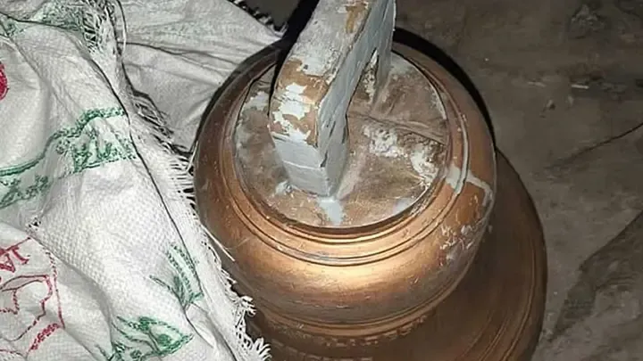 চার্চ থেকে ৭০ কেজির পিতলের ঘণ্টা চুরি