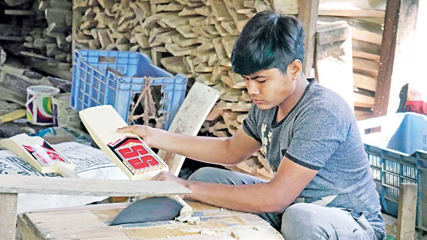 Cricket bat making hub battles to stay afloat
