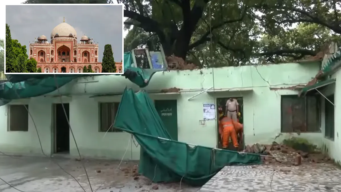 দিল্লিতে হুমায়ুনের সমাধির পাশে দরগার ছাদ ধসে নিহত ৫