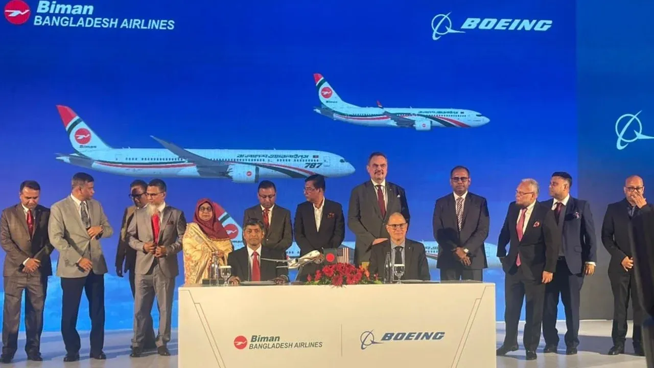 বিমান বাংলাদেশ এয়ারলাইনস কিনছে ১৪ বোয়িং