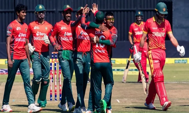 মোসাদ্দেকের ক্যারিয়ার সেরা বোলিং, জিম্বাবুয়ের সংগ্রহ ১৩৫