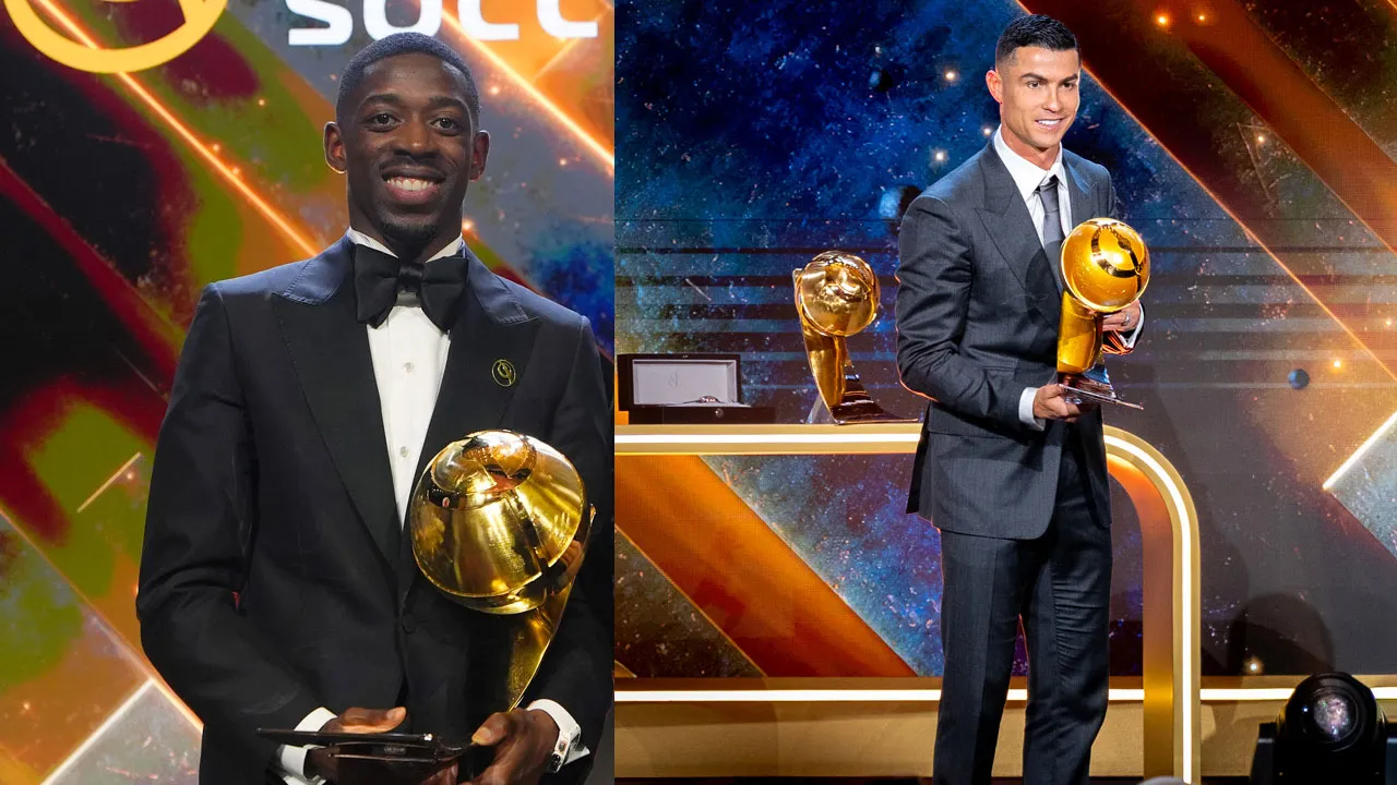 বর্ষসেরা দেম্বেলে, মধ্যপ্রাচ্যের সেরা রোনালদো‘হাজার গোল করবই’