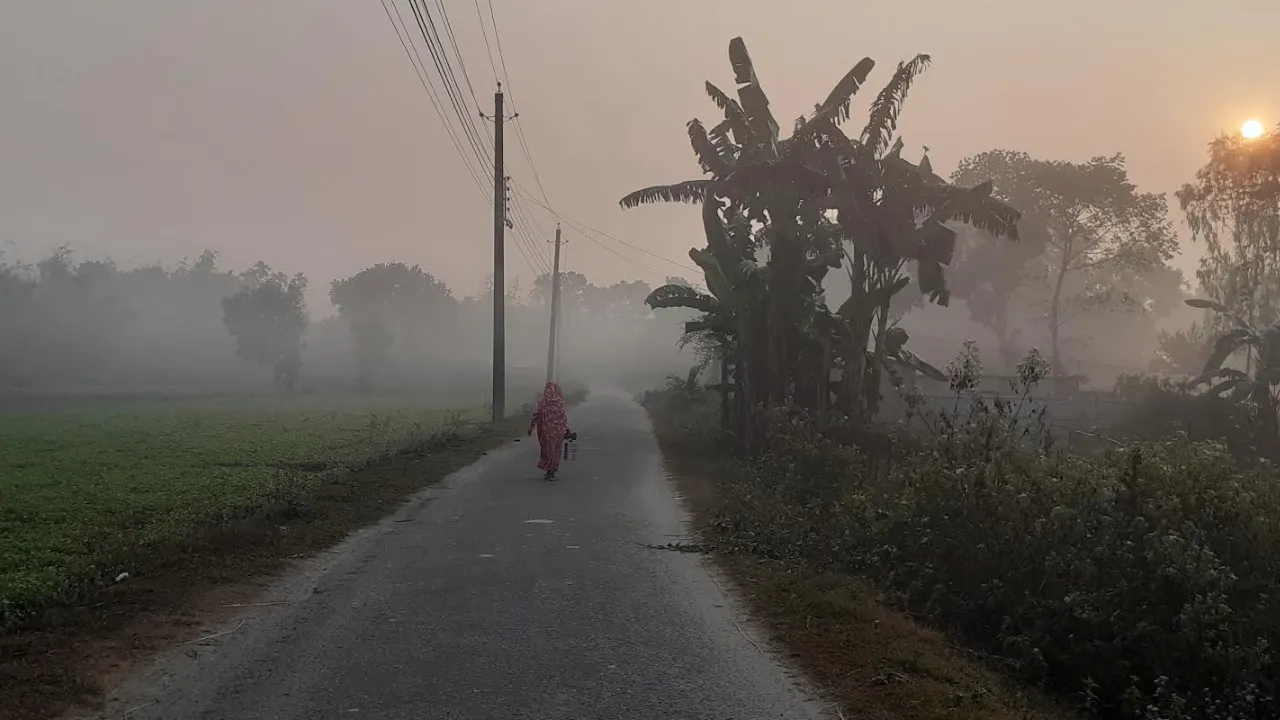 পঞ্চগড়ের তাপমাত্রা নামল ৯.৭ ডিগ্রিতে