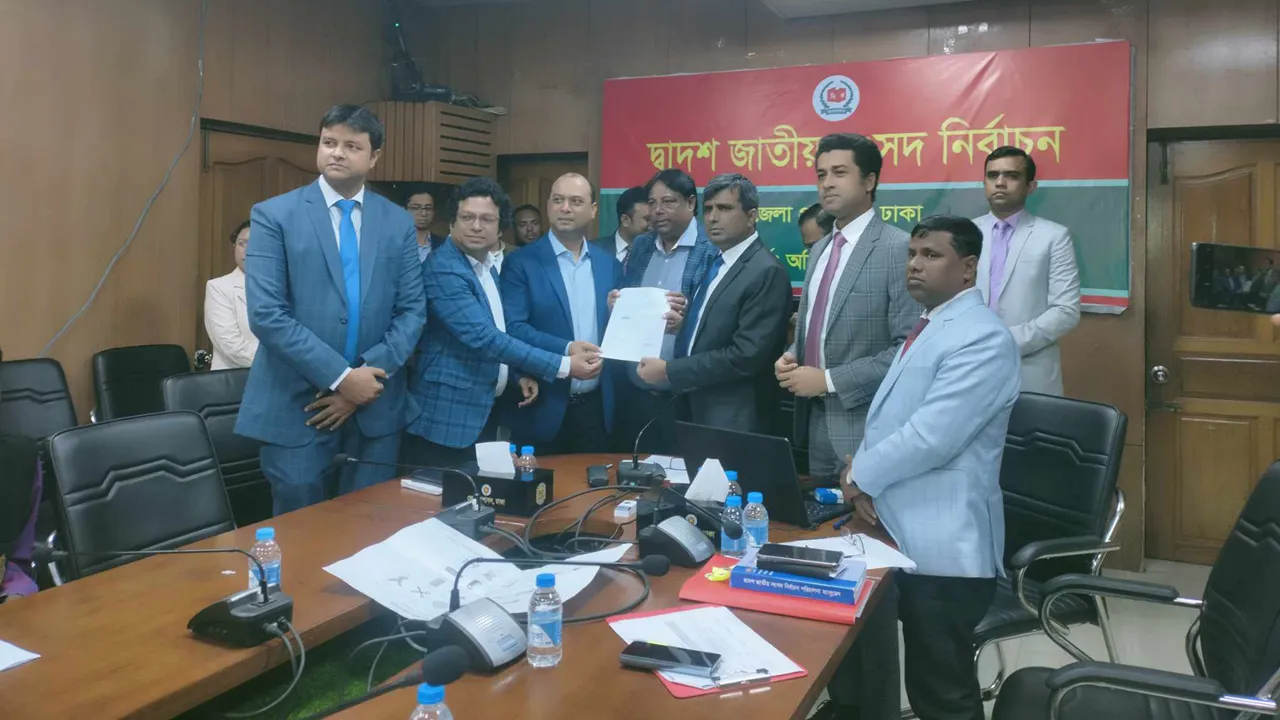 ঢাকা জেলার ৫টি সংসদীয় আসনে কে কোন প্রতীক পেলেন