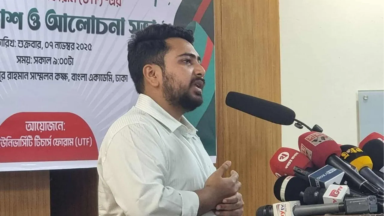 জুলাই সনদে নোট অব ডিসেন্ট থাকবে না : নাহিদ ইসলাম