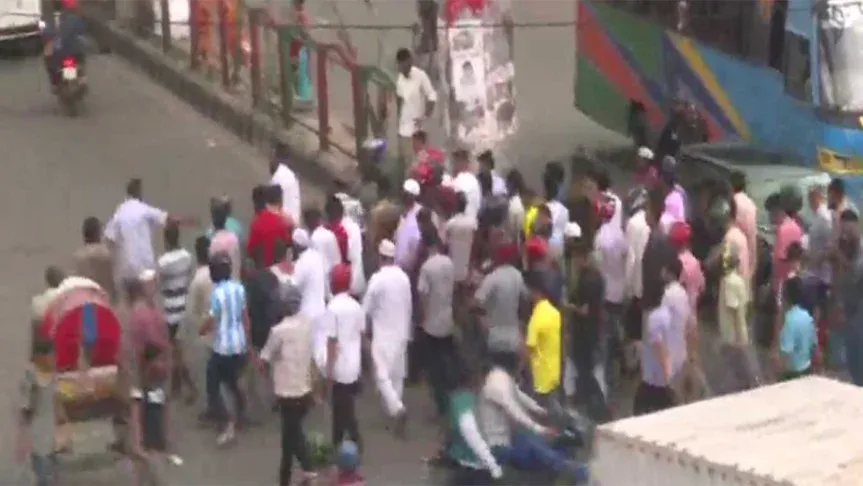 রাজধানীর বিভিন্ন এলাকায় বিক্ষোভ, ধাওয়া-পাল্টাধাওয়া, আটক ২০