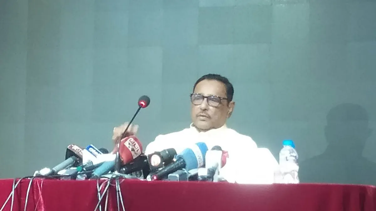 তত্ত্বাবধায়ক নামক মৃত ইস্যুকে জীবিত করতে চাই না : কাদের