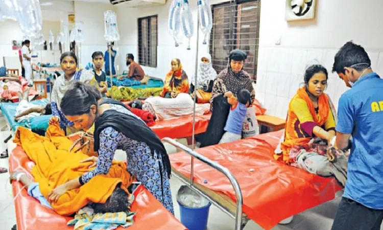 Diarrhoea patients raises because of drinking contaminated water
