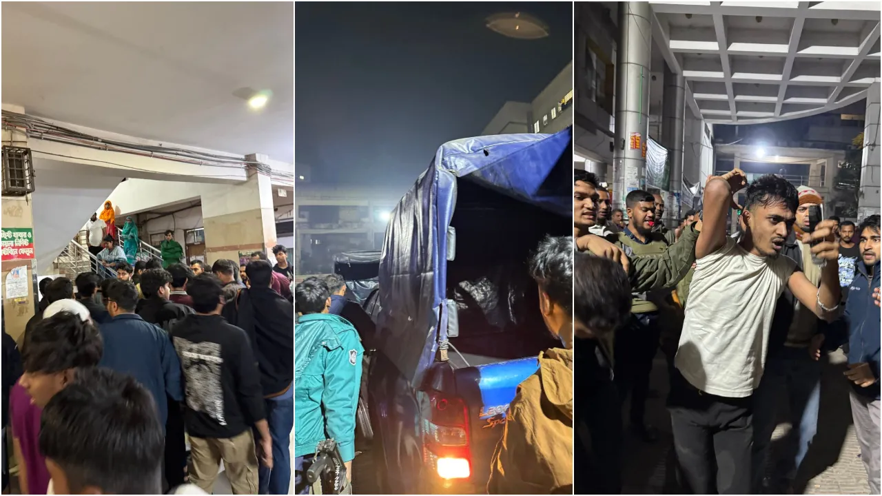 ঢাকা মেডিকেলে রোগী মৃত্যুর ঘটনায় চিকিৎসককে মারধর, চিকিৎসা সেবা বন্ধ