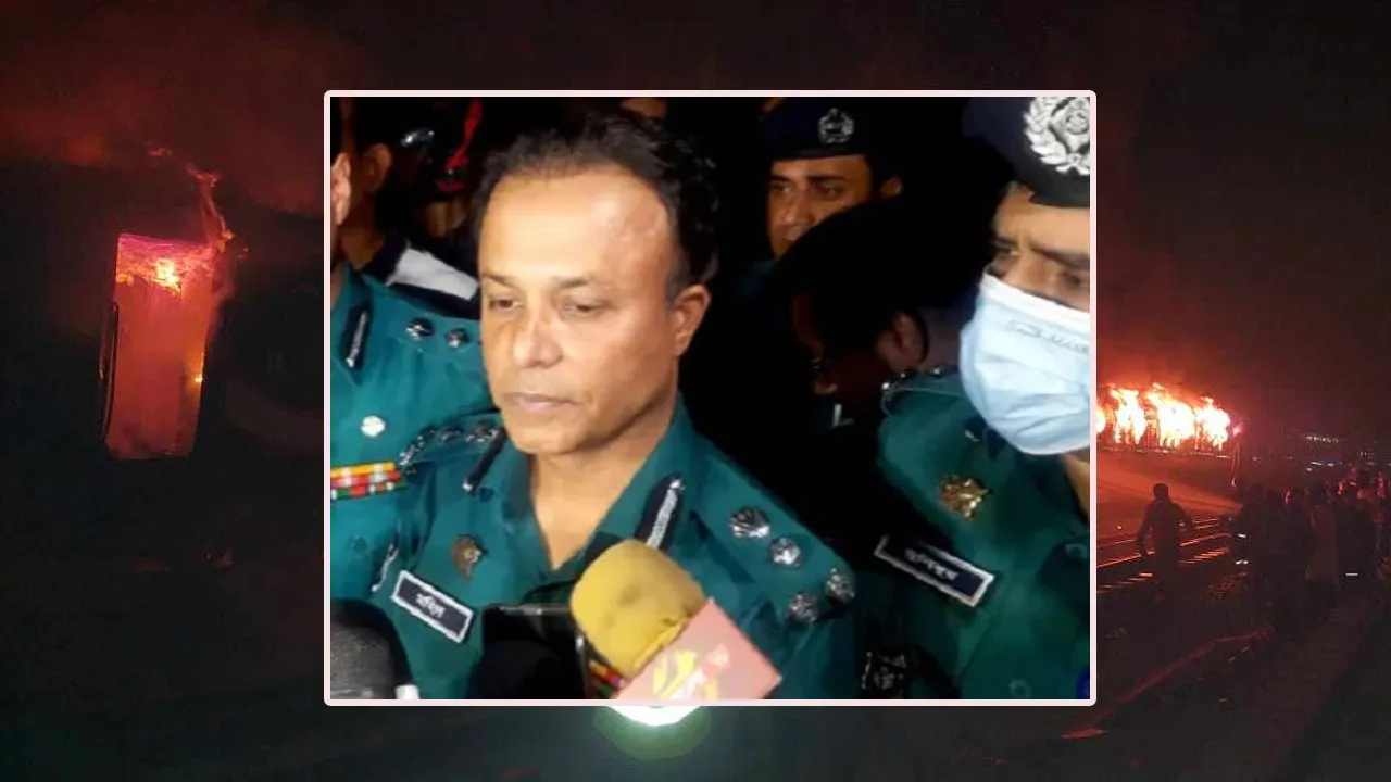জীবন্ত মানুষকে পুড়িয়ে মারা পরিকল্পিত নাশকতা : ডিএমপি