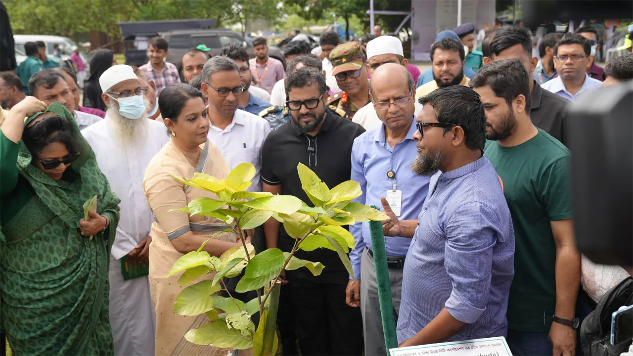 পূর্বাচলে বনায়ন কর্মসূচি শুরু করল ডিএনসিসি