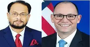 জিএম কাদেরের সঙ্গে পিটার হাসের বৈঠক