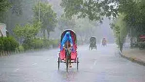 সন্ধ্যার মধ্যে ২০ জেলায় বজ্রসহ বৃষ্টির সম্ভাবনা