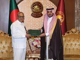 রাষ্ট্রপতির সঙ্গে সৌজন্য সাক্ষাৎ করলেন সৌদি রাষ্ট্রদূত