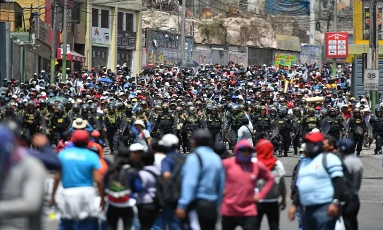 Peru declares state of emergency as ousted leader remains in prison