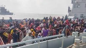 ভাসানচর পৌঁছেছে আরও ২৯৮২ রোহিঙ্গা