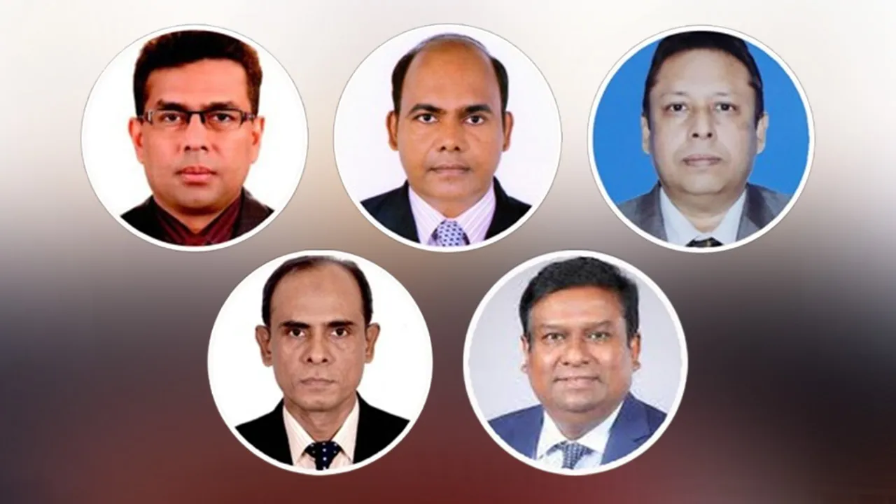 ৫ সচিবকে বাধ্যতামূলক অবসরে পাঠালো সরকার