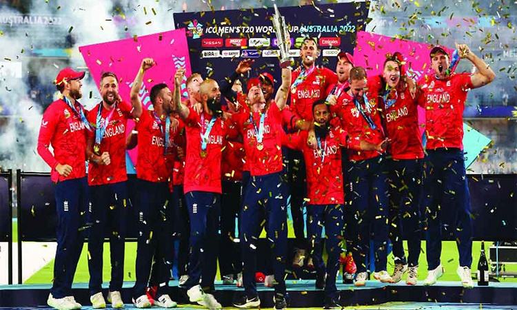 England receive $1.6 million for winning T20 WC