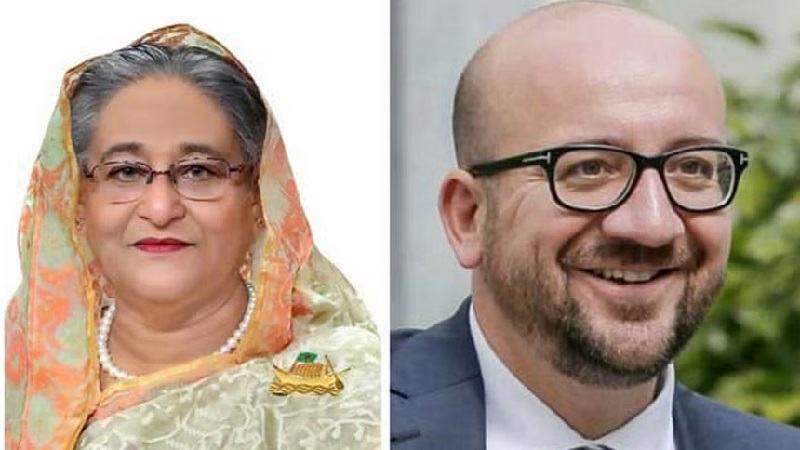 European Council president greets PM Hasina