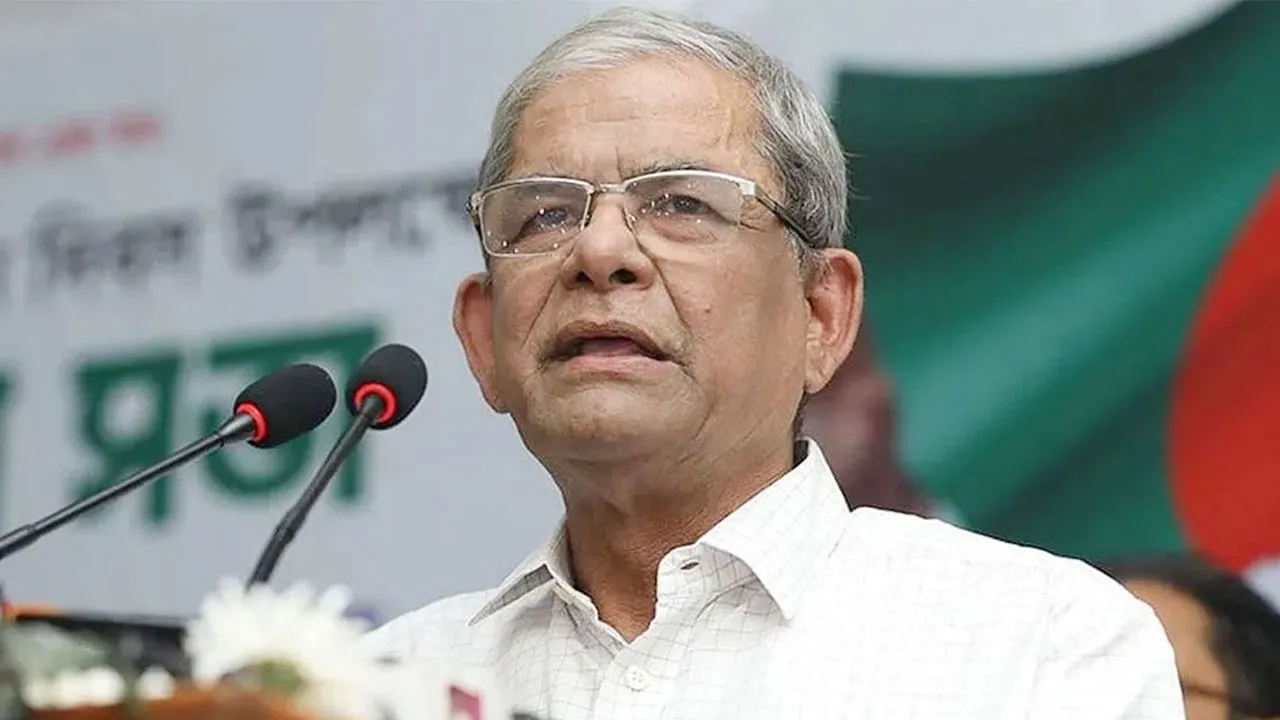 দেশটাকে বন্দিশালা বানানো হয়েছে : মির্জা ফখরুল