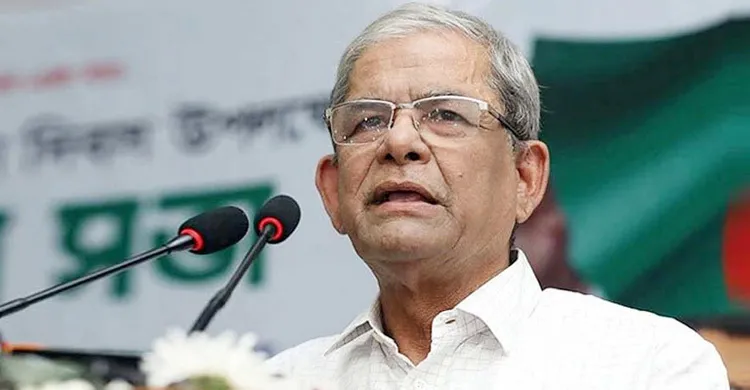 দেশ থেকে পালালেও ভারতে গিয়ে হাসিনা শয়তানি করছেন: ফখরুল