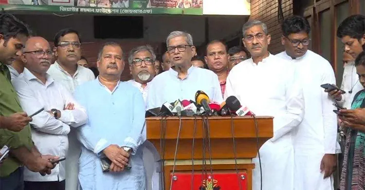 লন্ডনের বৈঠক সত্যিকার অর্থেই টার্নিং পয়েন্ট: মির্জা ফখরুল