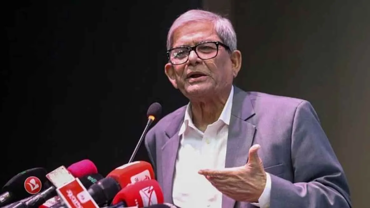 স্বাধীনতাবিরোধীদের মাথাচাড়া দেওয়ার চেষ্টা নস্যাৎ করবে জনগণ: মির্জা ফখরুল