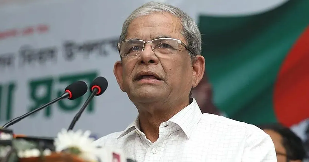 শেখ হাসিনার অধীনে নির্বাচন নয়: ফখরুল