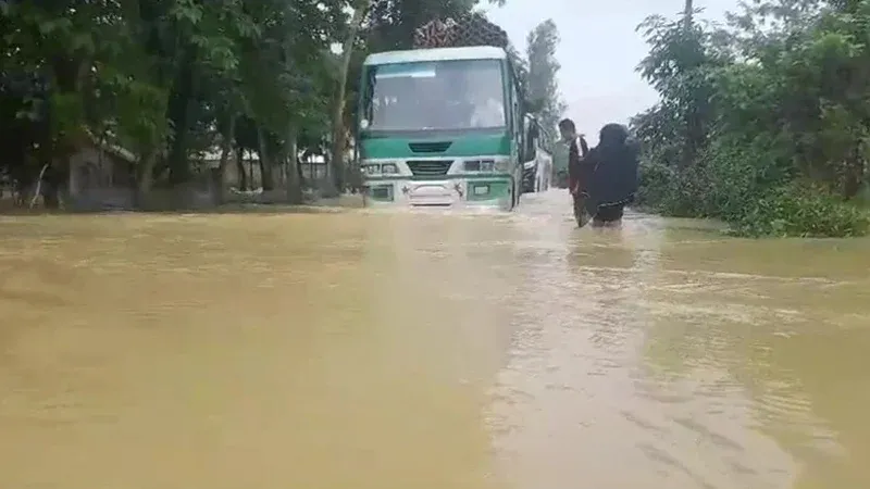 ৭২ ঘণ্টায় কুড়িগ্রামসহ ৩ জেলার নিম্নাঞ্চলে বন্যার শঙ্কা