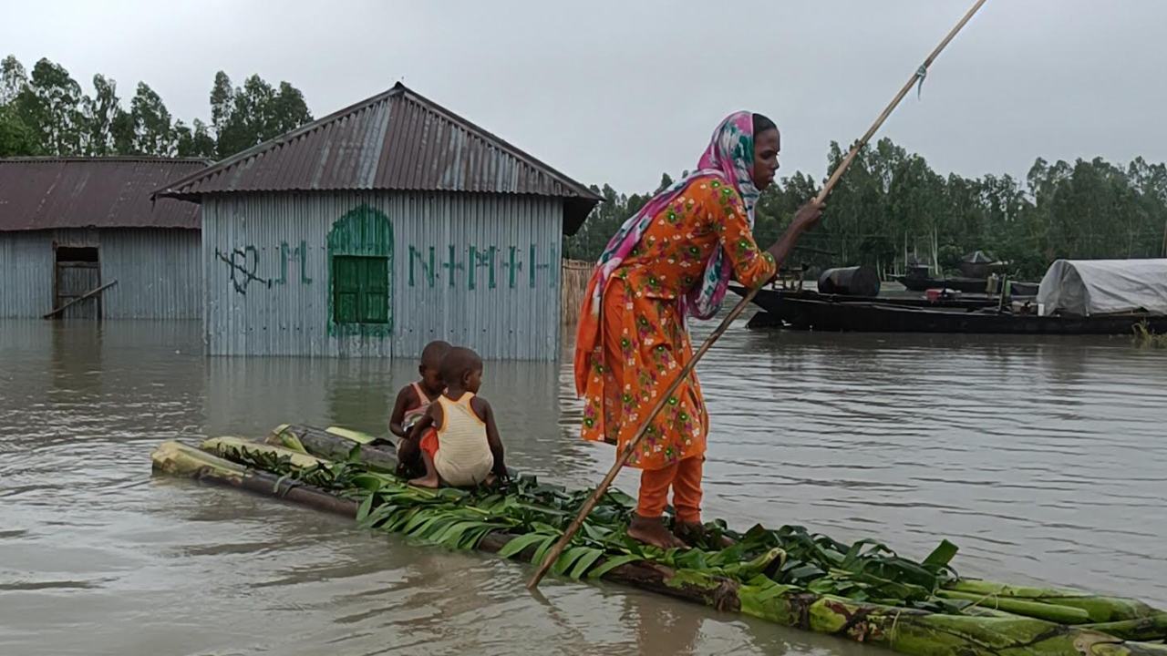 পাহাড়ি ঢল ও বন্যায় ক্ষতিগ্রস্ত হয়েছে ২০ লাখ মানুষ