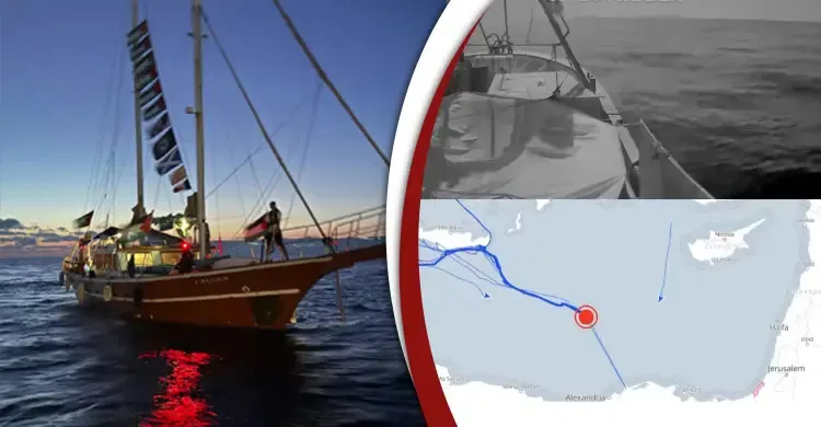 সব বাধা পেরিয়ে গাজার জলসীমায় ফ্লোটিলার জাহাজ, পথে আরও ২৩টি